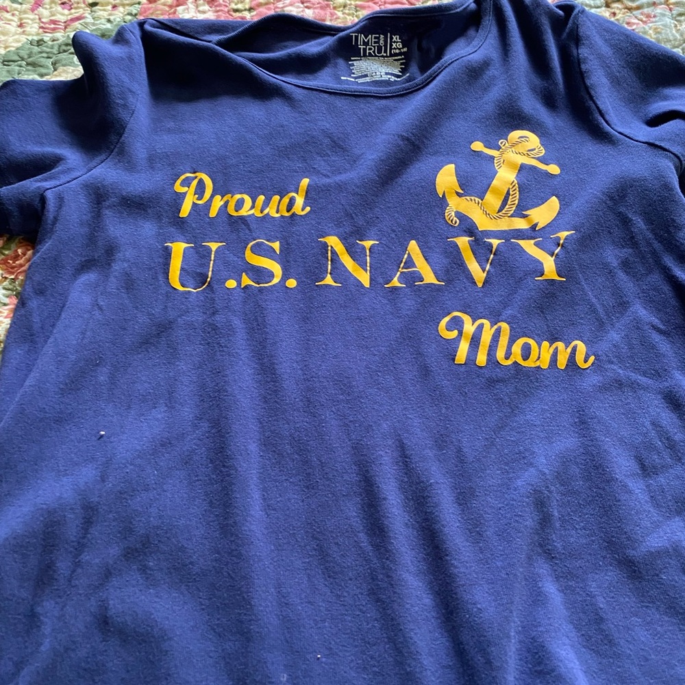 Navy Mom tshirts